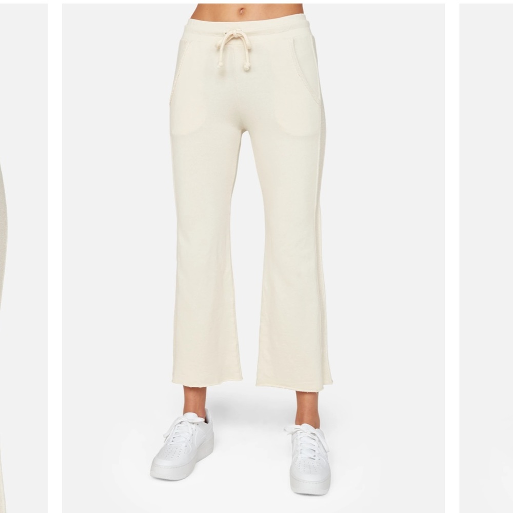 Mate the Label Kayden Crop Flare - Bone - XS